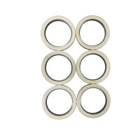 Kit 6 Retentor Cubo Carreta Castertech