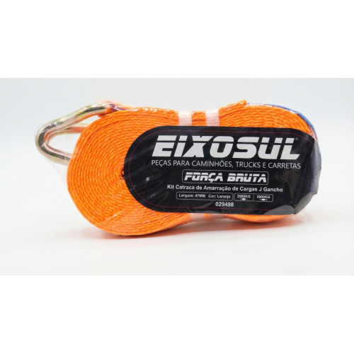 Conjunto Cinta Catraca 5t Laranja