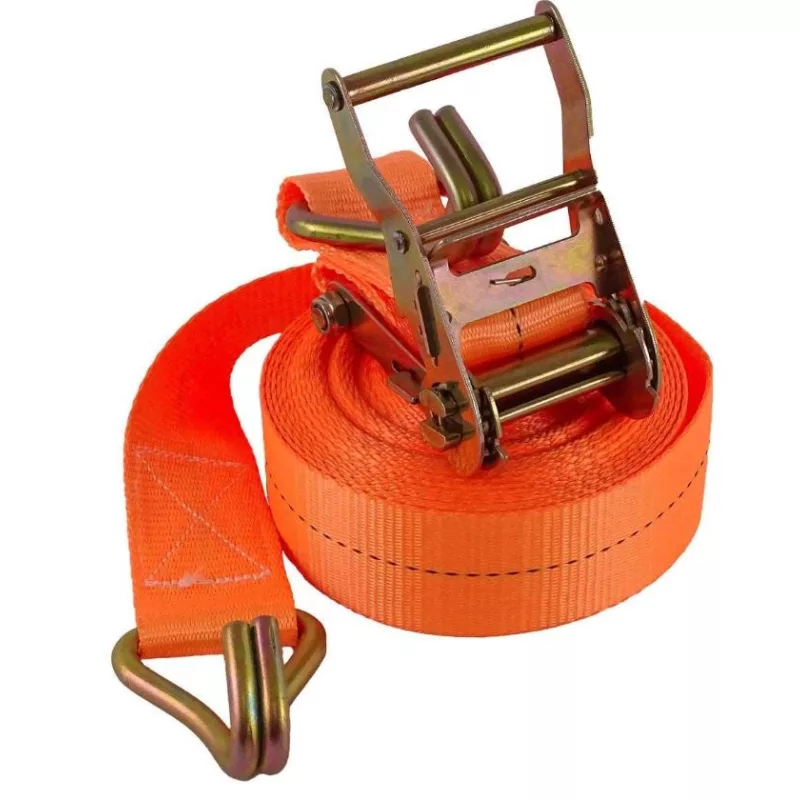 Conjunto Cinta Catraca 1,5t Laranja 50mm
