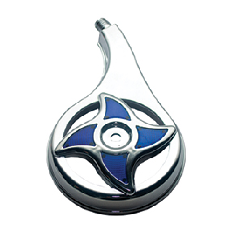 Calota Rodoar 4 Pontas Helice Azul Le