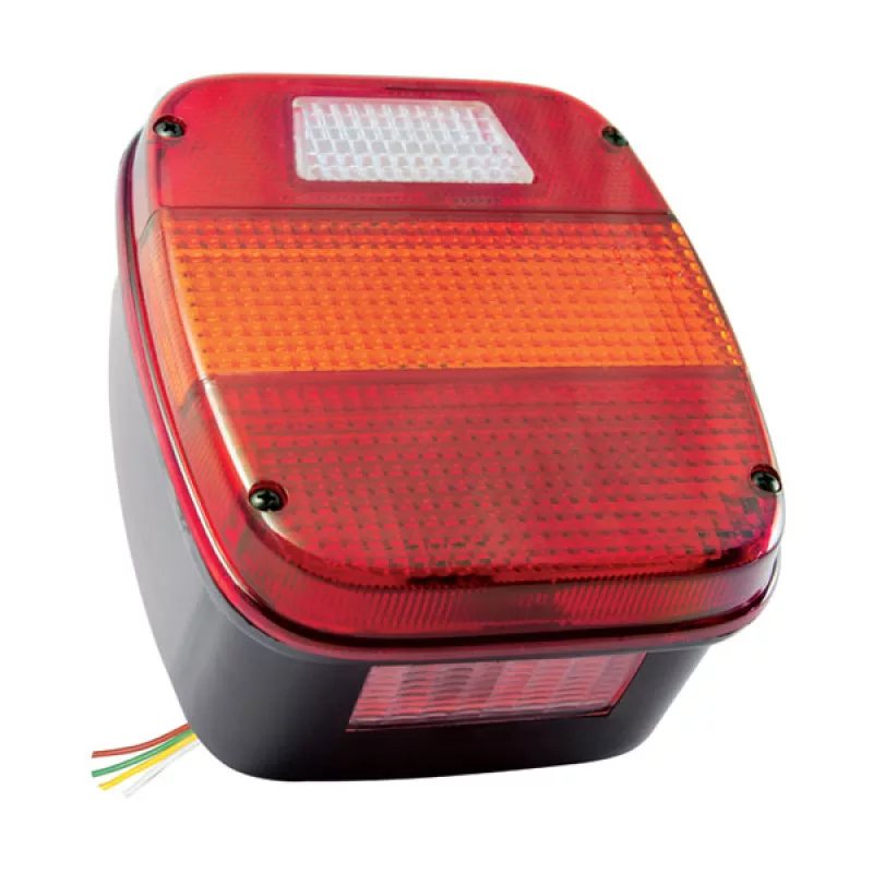 Lanterna Tras. Ford/vw Pisca Laranja C/ Vigia