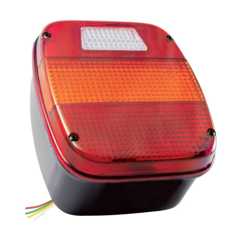Lanterna Tras. Ford/vw Pisca Laranja S/ Vigia Pradolux