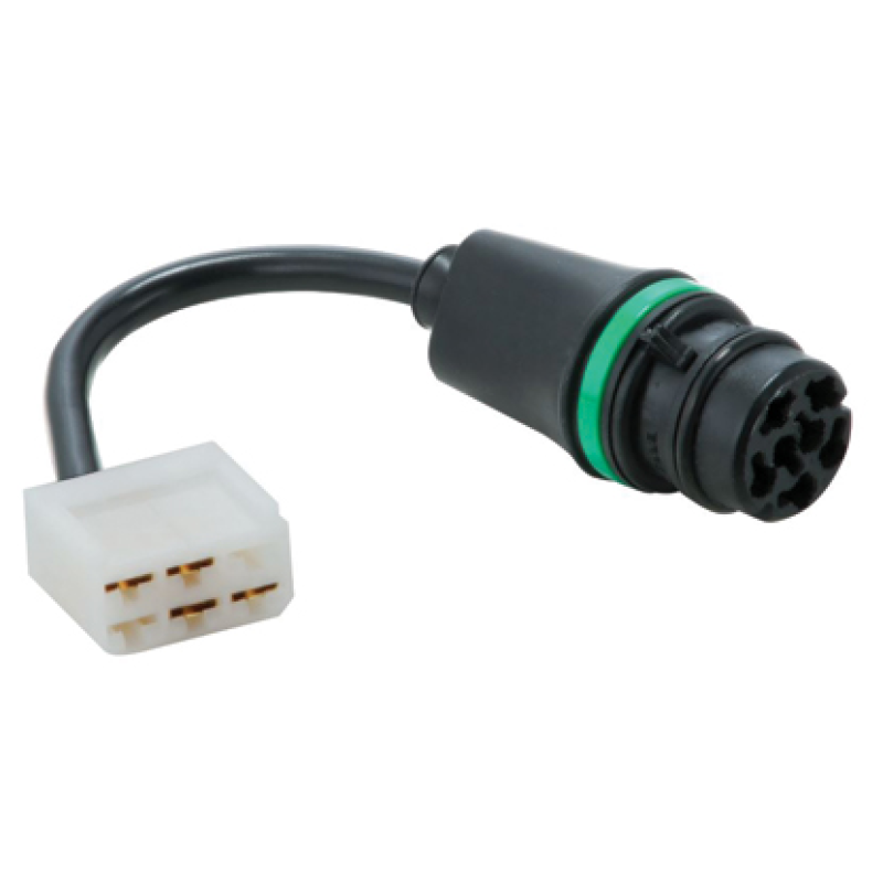 Chicote Eletrico P/ Lanterna Noma 7vias 200mm Ld Verde Braslux