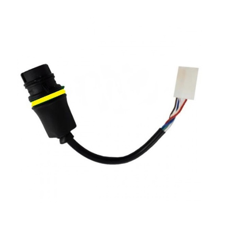 Chicote Eletrico P/ Lanterna Noma 7vias 200mm Le Amarelo Braslux