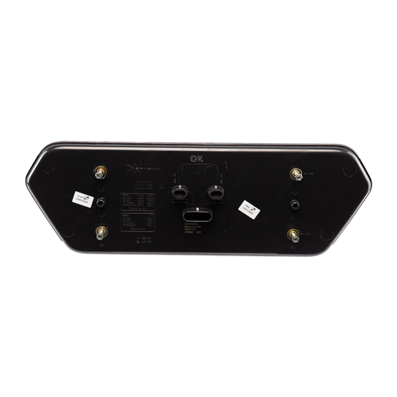 Lanterna Guerra Original Lado Esquerdo 24v Diamond Iii Led Guerra