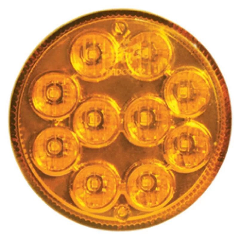 Lente Da Lanterna Noma Fenix Orig. Laranja ( Pequena ) Pisca 24v