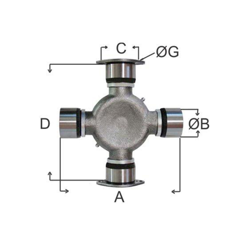 Cruzeta  Cardan Ford/volks/mb/agrale 801015
