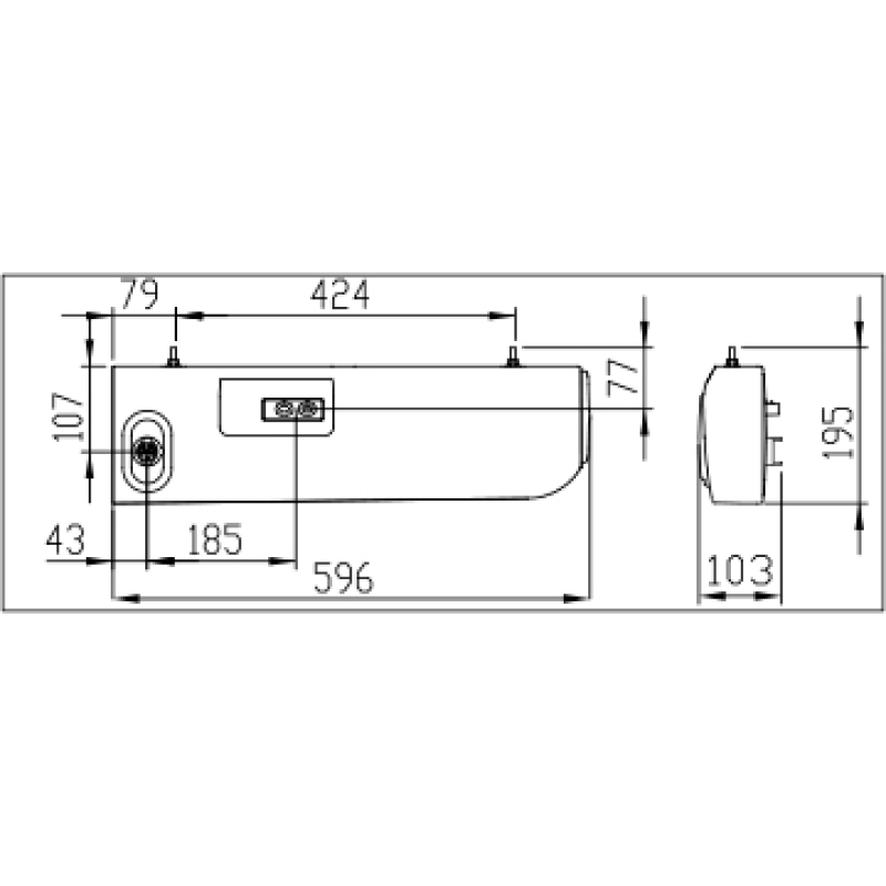 Lanterna Librelato Trailer Iii Ld (branca) Braslux