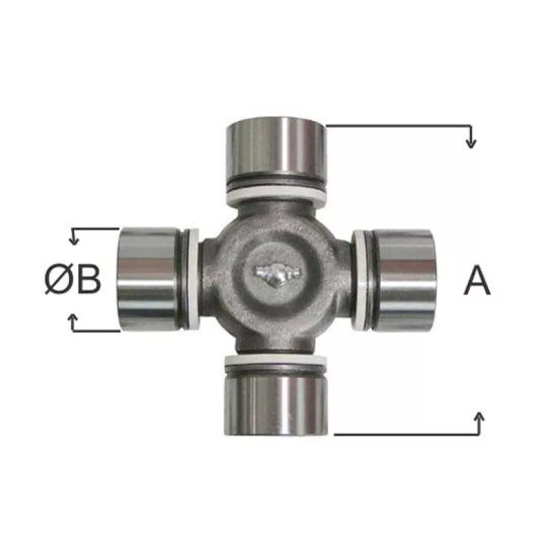 Cruzeta Cardan Mb 2638/axor/2831/2826/3340/3344/4140/4144 Spl170-1xs
