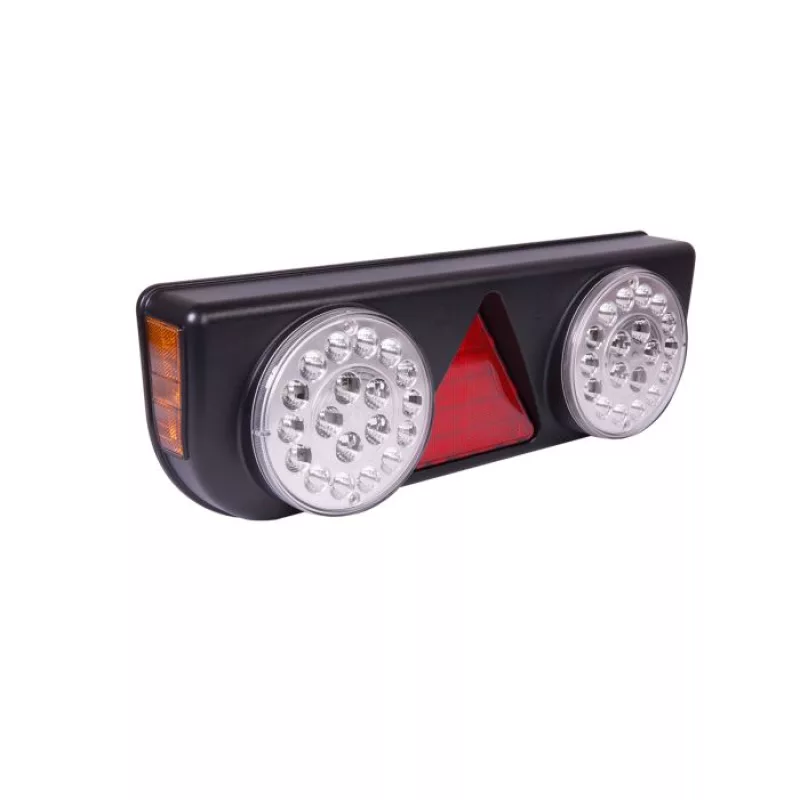 Lanterna Traseira Led Rodolinea Le 24v Braspoint Iii Cristal