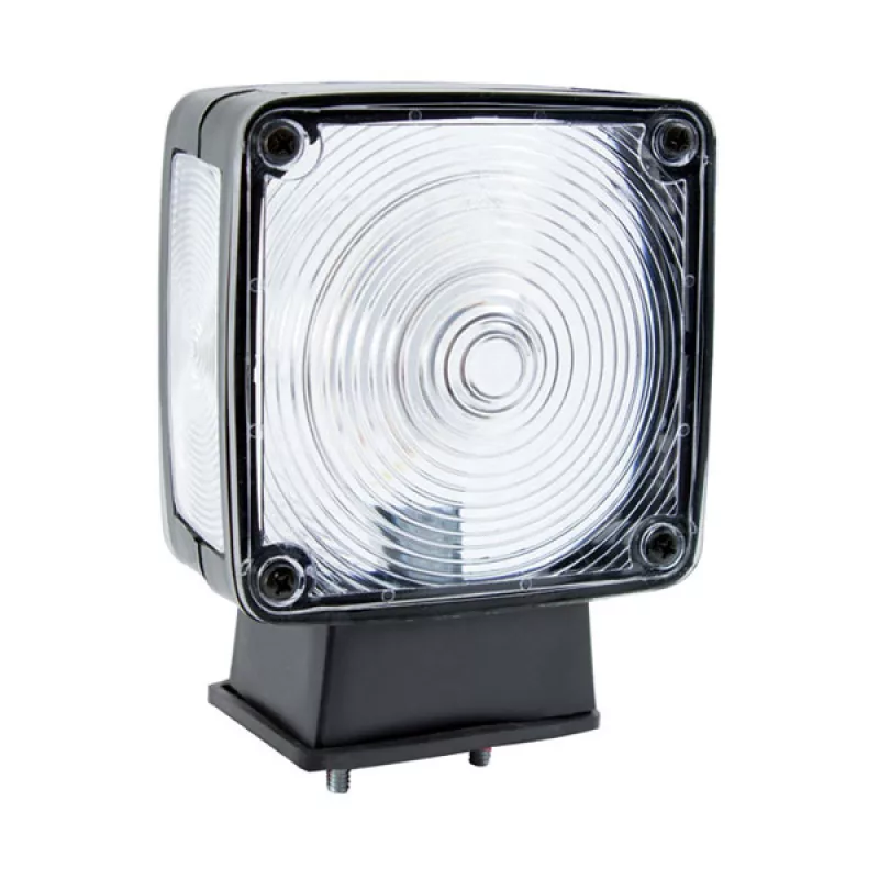 Lanterna Dianteira 3 Faces C/ Base Reta Mb E Universal Cristal Pl04101502