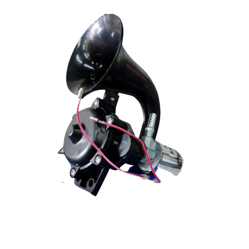 Buzina 1 Corneta Preta Eletropneumatica 12v Gb1068 Gauss