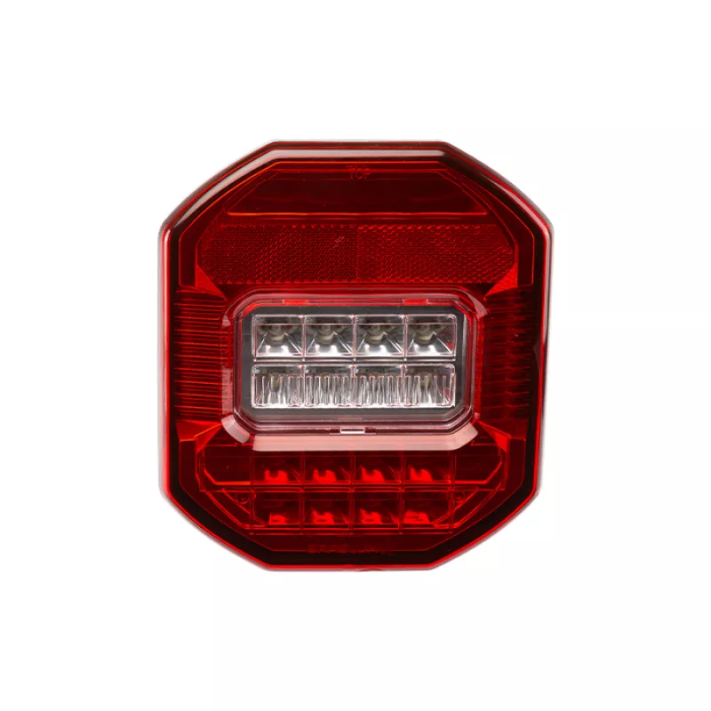 Lanterna Traseira Led Cargo/vw Braslux Mf Ii S/luz Placa 12/24v