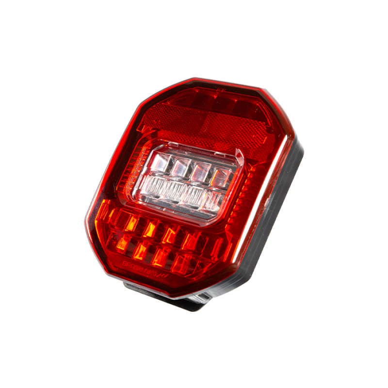 Lanterna Traseira Led Cargo/vw Braslux Mf Ii C/luz Placa 12/24v Braslux