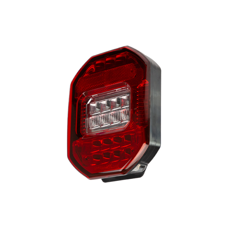 Lanterna Traseira Led Cargo/vw Braslux Mf Ii C/luz Placa 12/24v Braslux