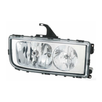 Farol Dianteiro Mb Axor 1933/2035/2044 Ld Orgus