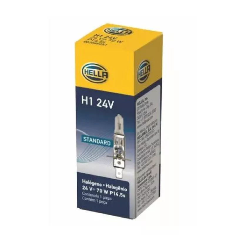 Lampada H1 24v Hella Standard***