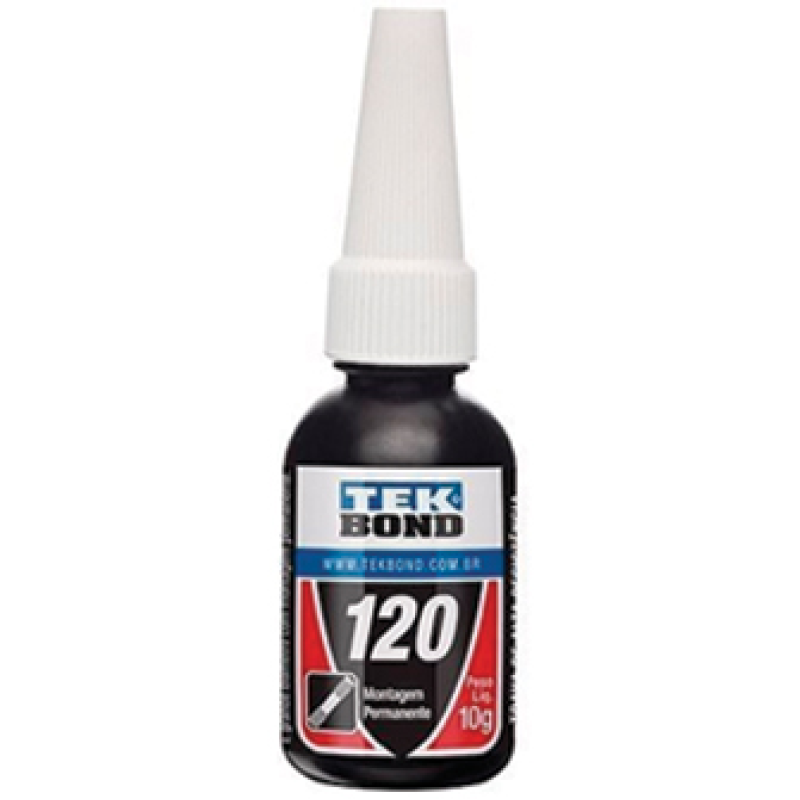 Trava Rosca Parafuso Vermelho 10g At120 Tek Bond Tek Bond