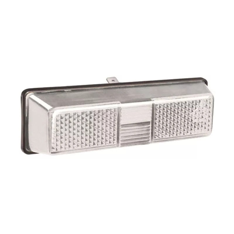 Lanterna Lateral Led C/soquete Ford Cargo/mb 14/16/18 Cristal