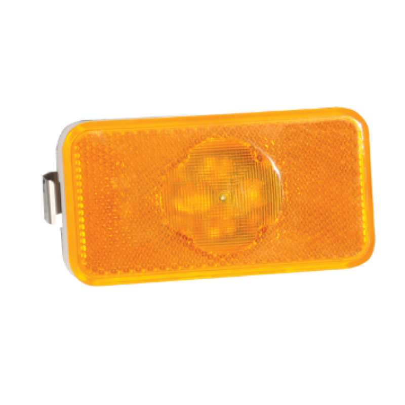 Lanterna Led 24v Volvo Fh/fm Amarelo Em Acrilico