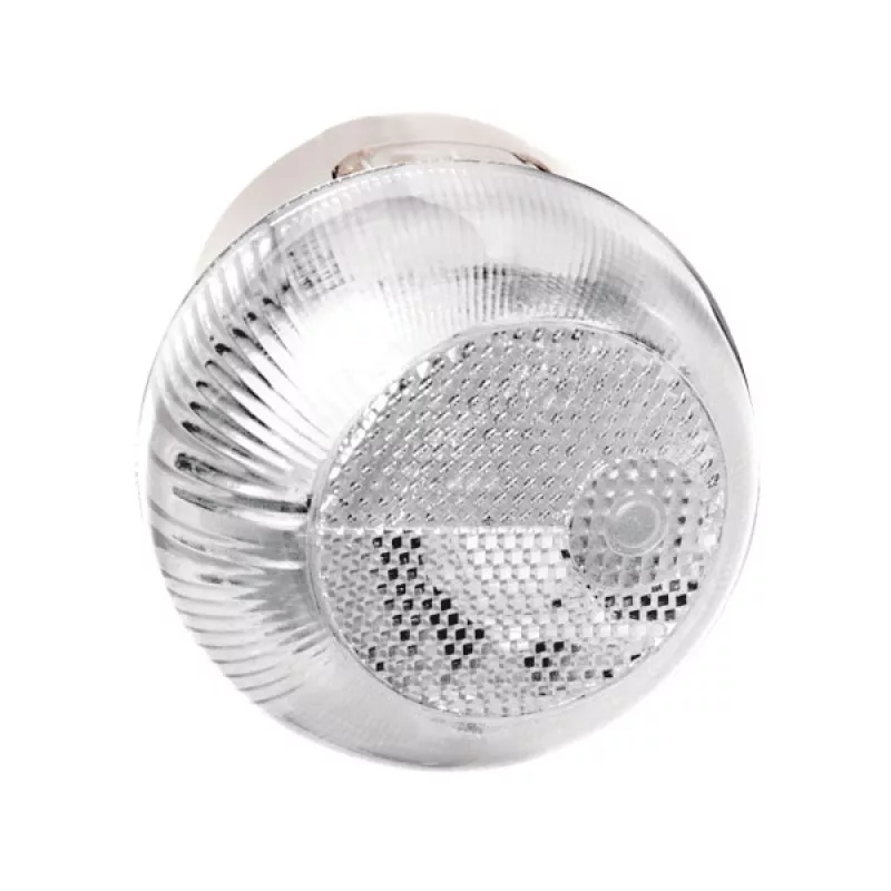 Lanterna Led 24v Estribo Vw Constellation Cristal Em Acrilico