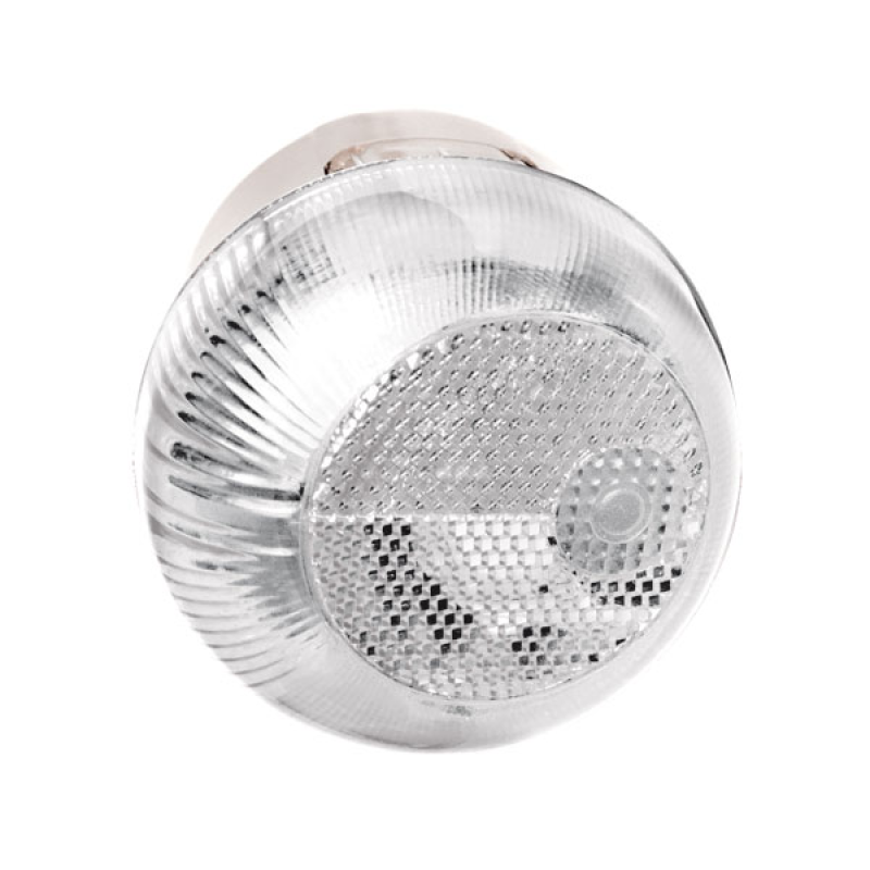 Lanterna Led 24v Estribo Vw Constellation Cristal Em Acrilico Pradolux