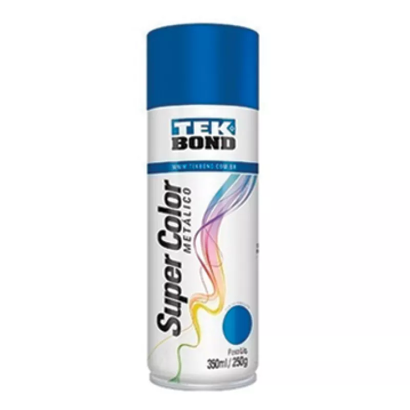 Tinta Spray Azul Metalico 350 Ml/250g Tek Bond