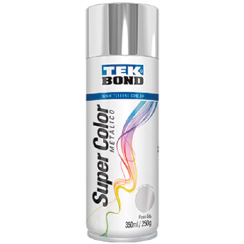 Tinta Spray Cromado Metalico 350 Ml/250g***
