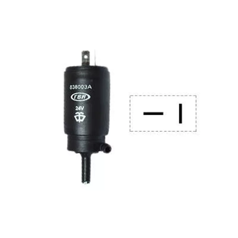 Bomba Dagua Climatizador/para-brisa 1 Saida 24v