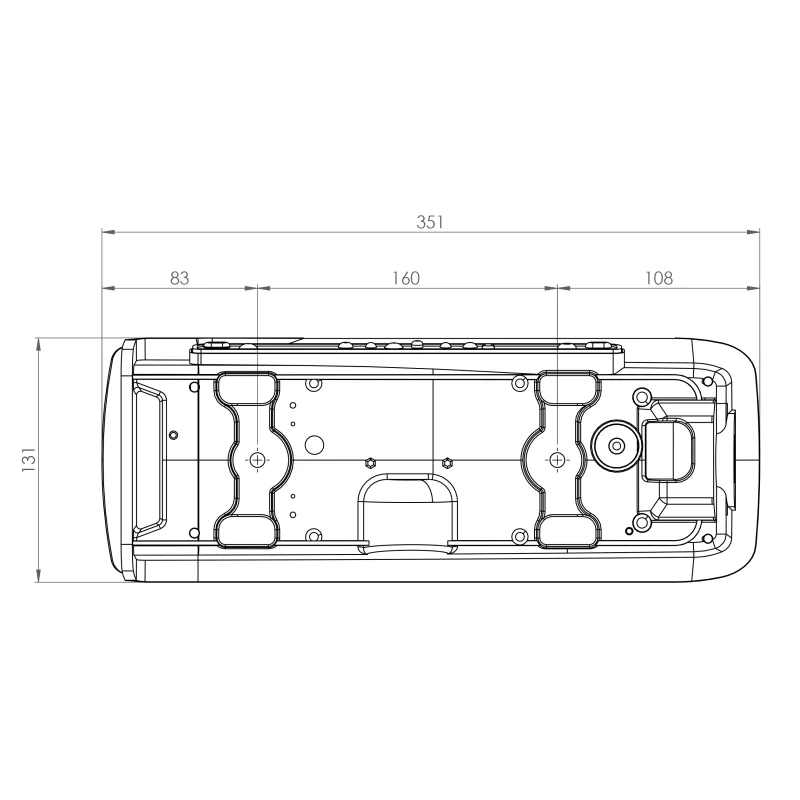 Lanterna Traseira Led 24v Volvo Vm S/vigia Ld