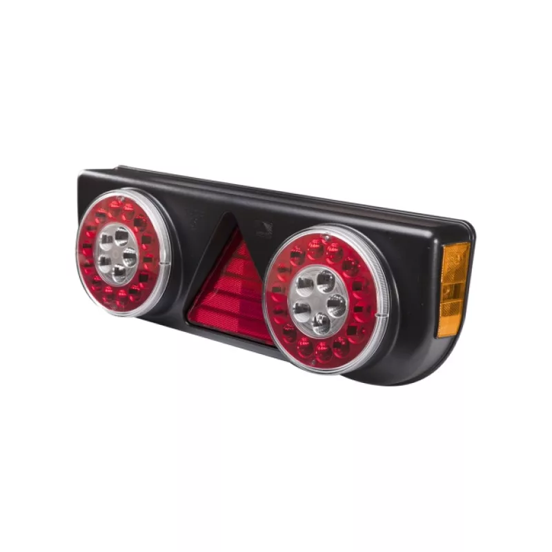 Lanterna Traseira Led Facchini Ld 24v Braspoint Iii Vermelha