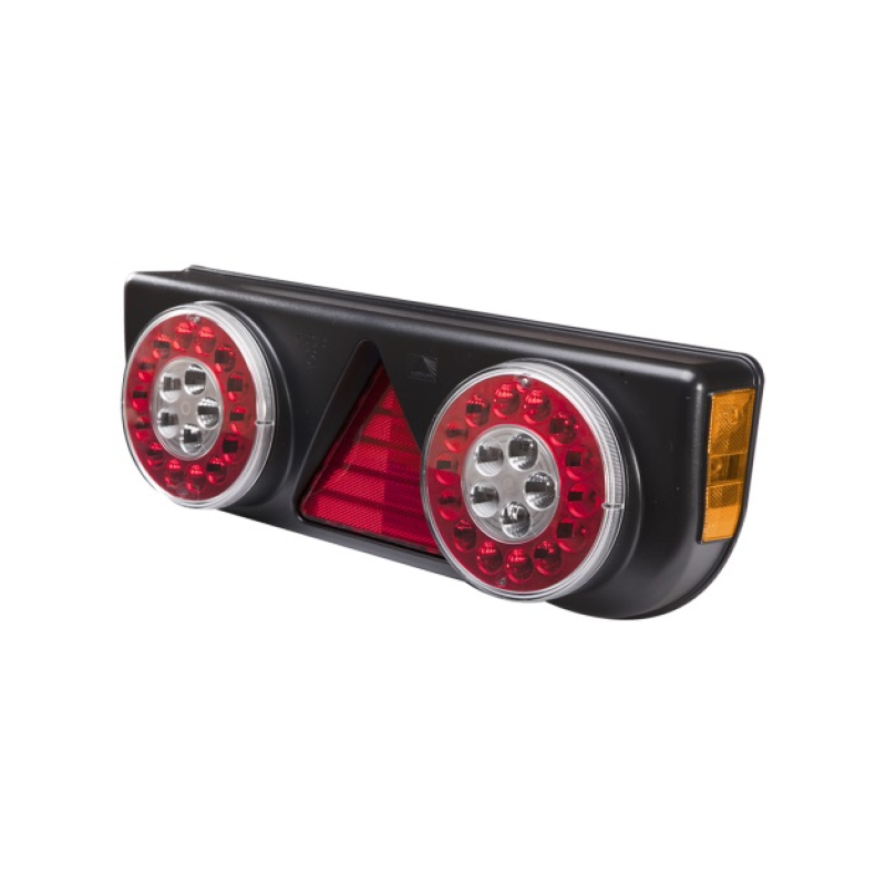 Lanterna Traseira Led Facchini Ld 24v Braspoint Iii Vermelha Aspock
