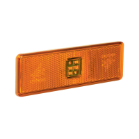 Lanterna  Lateral Led 24v C/ Refletivo E Conector Tipo Mb Atego Am