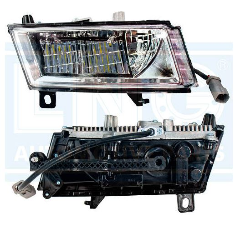 Farol Auxiliar Dianteiro Neblina Led Scania Serie S 2019/... Ld Lng