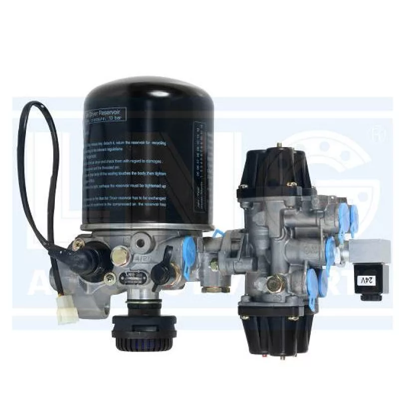Valvula Apu Completa C/ Solenoide 24 Volts Mb 43-115***