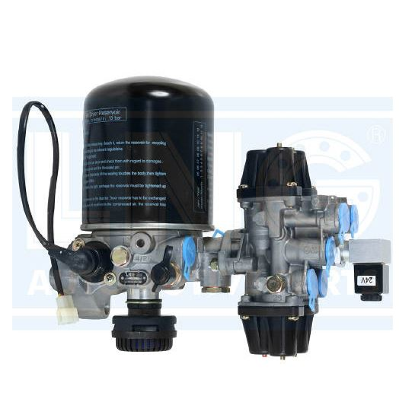 Valvula Apu Completa C/ Solenoide 24 Volts Mb 43-115
