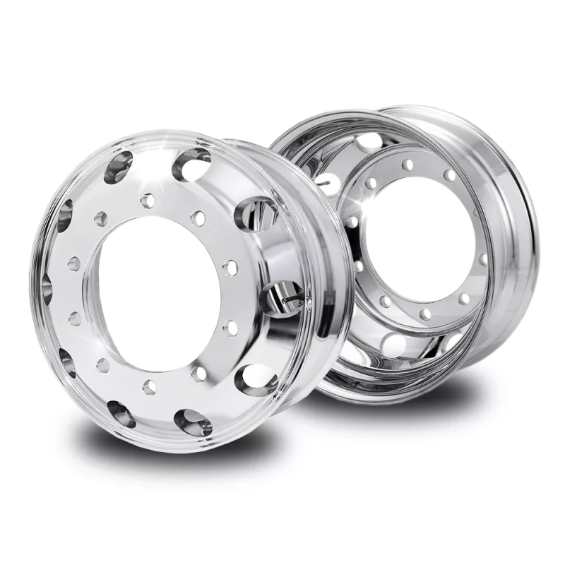 Roda Aluminio 22,50x8,25 (295) Espelhamento Interno/externo