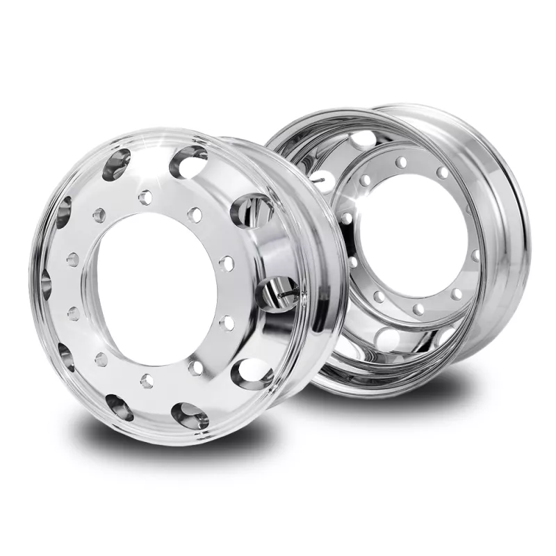 Roda Aluminio 22,50x8,25 (295) Espelhamento Interno/externo Neo Rodas