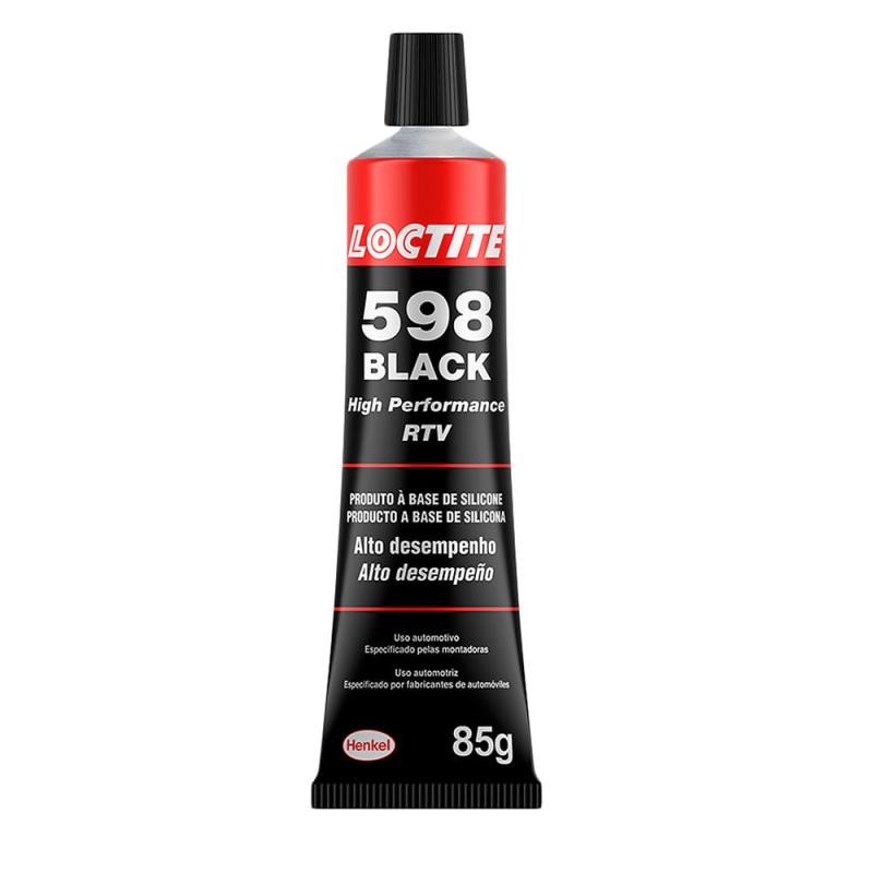 Silicone Loctite Si 598 85g Preta Loctite