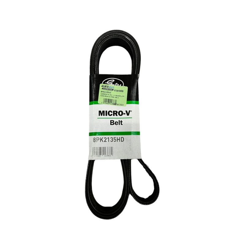 Correia Micro V Girabrequim Ford/scania 8pk2135hd Gates