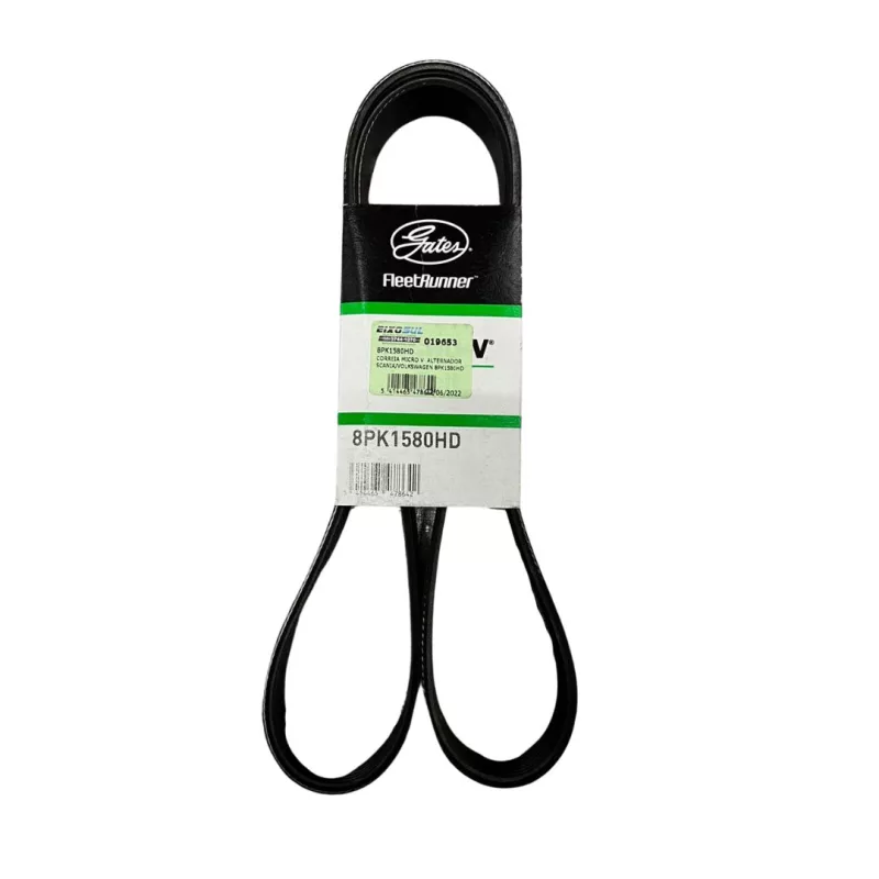 Correia Micro V 8pk1580 Scania/vw R/t114/124 Gir/ba/dh