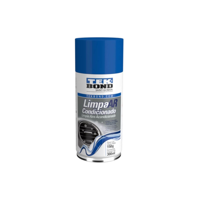 Limpador De Ar Condicionado 300ml Tek Bond