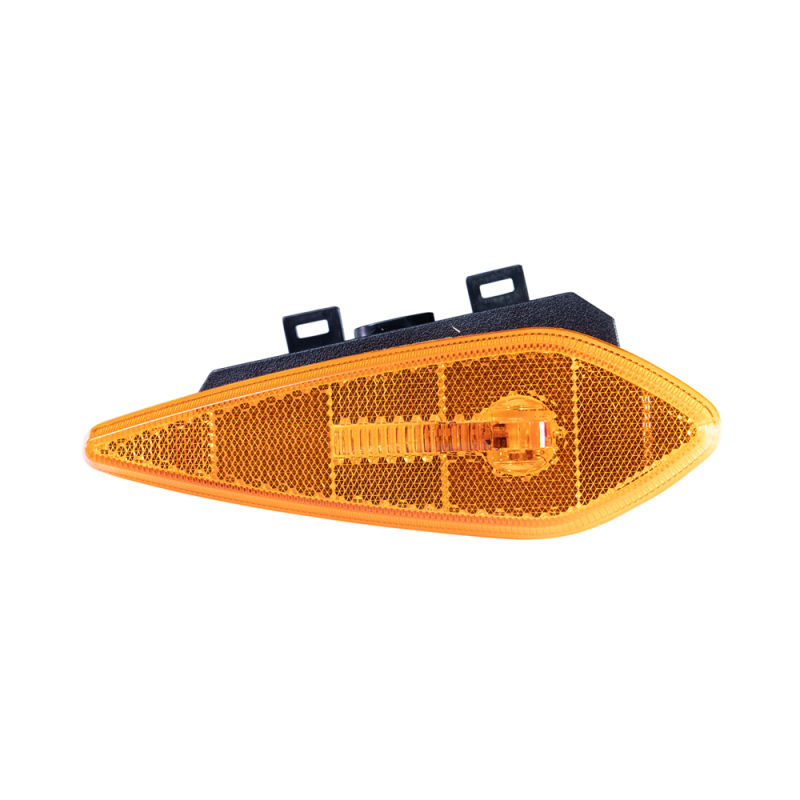Lanterna Lateral Laranja C/suporte Ld Noma Titanium Braslux