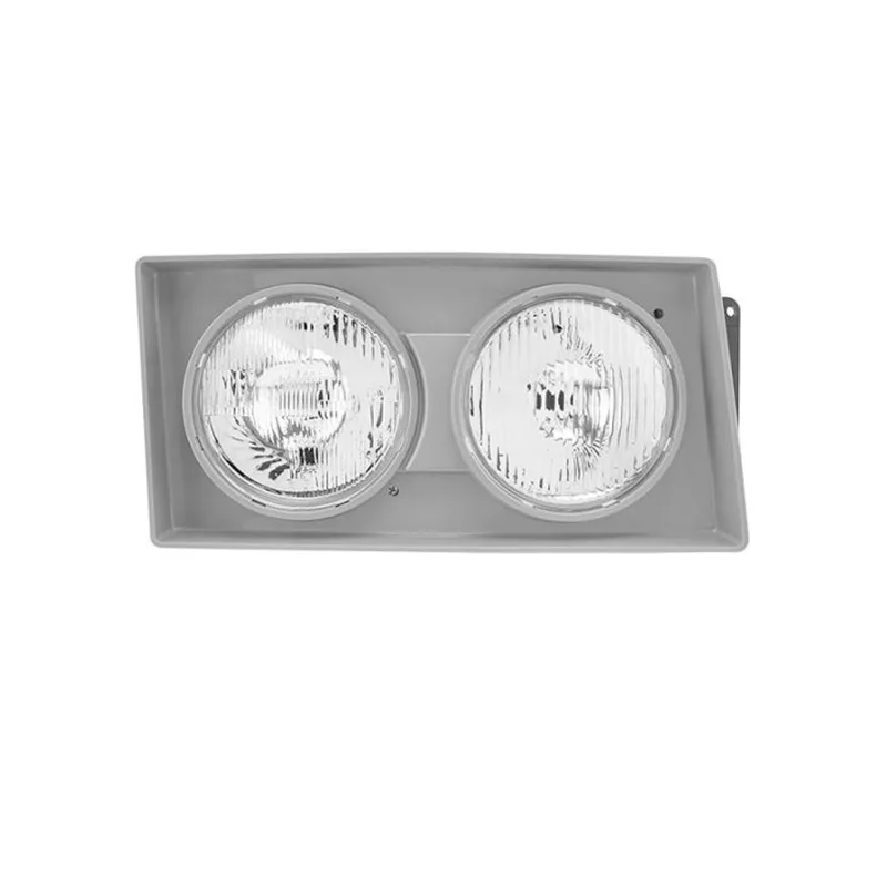 Farol Direito Titan 00/02 H1/h1 C/ Carcaca E Mod. Prata F-140