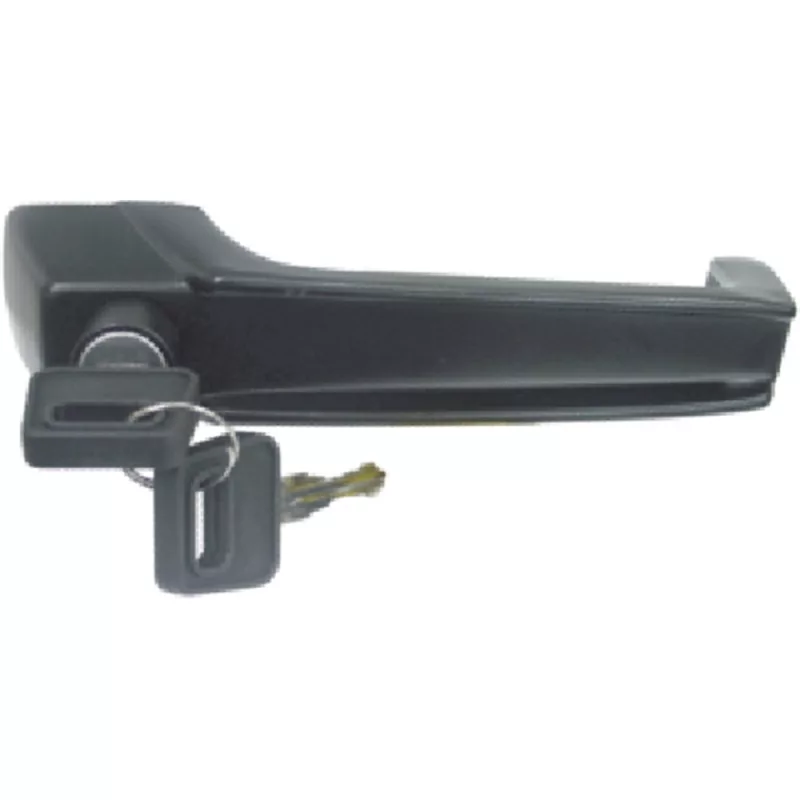 Macaneta Externa C/botao Ld Preta C/chave Volvo