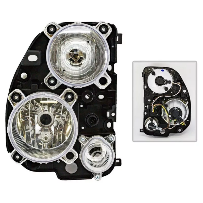 Farol Dianteiro Mb Actros 16/19 Le