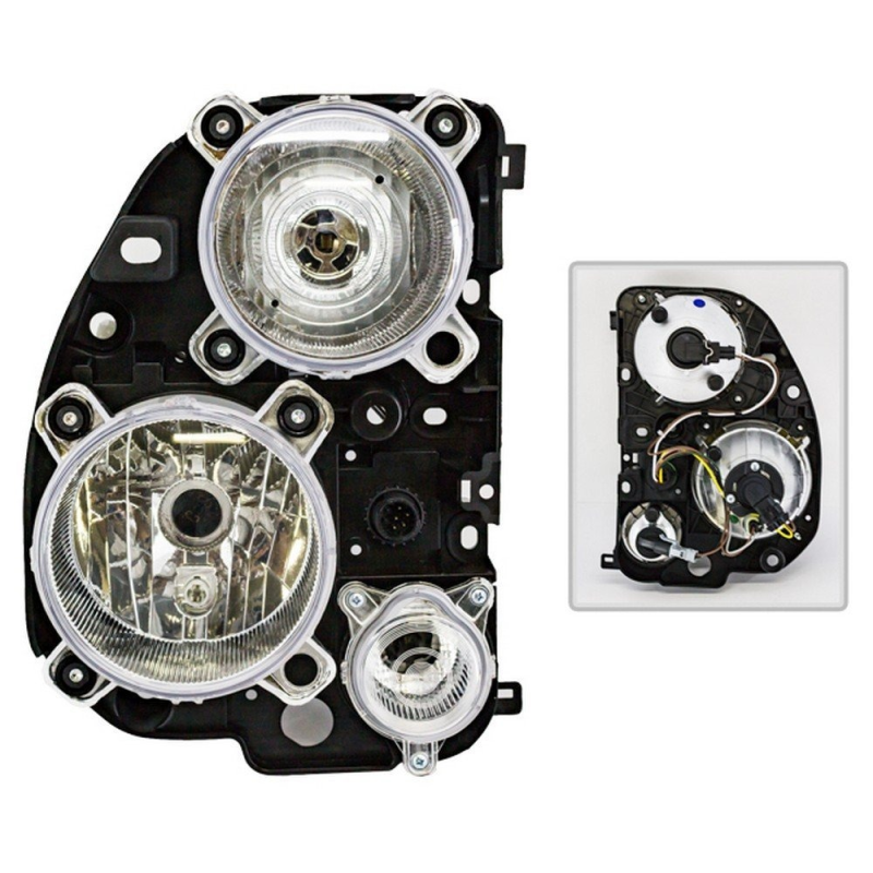 Farol Dianteiro Mb Actros 16/19 Le Nino