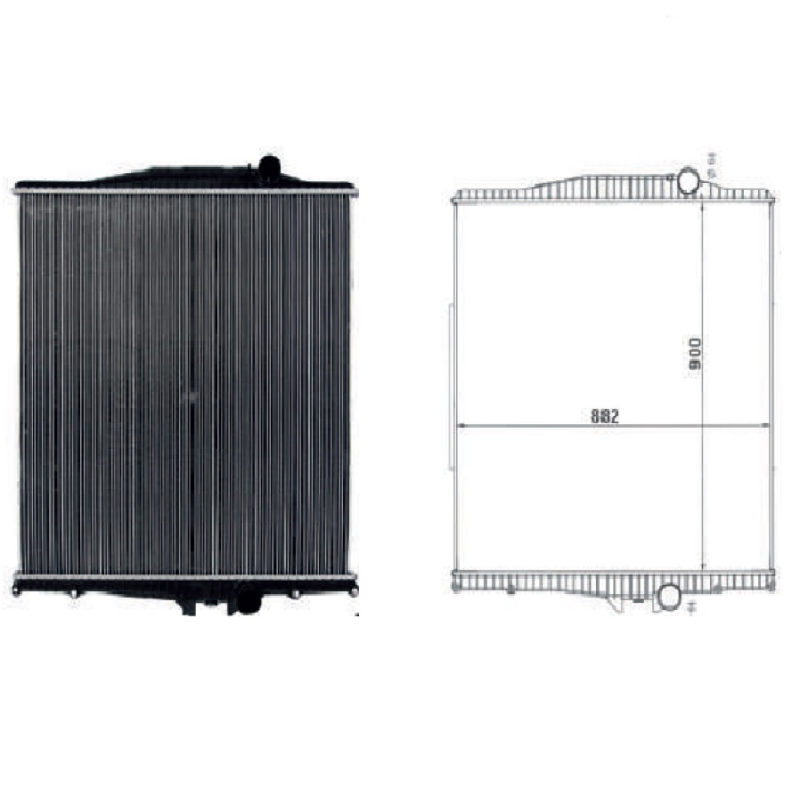 Radiador Agua Volvo S/lateral