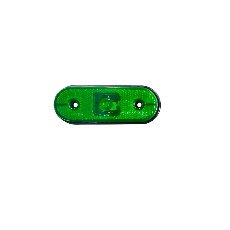 Lanterna Lateral Led Verde Facchini Nova