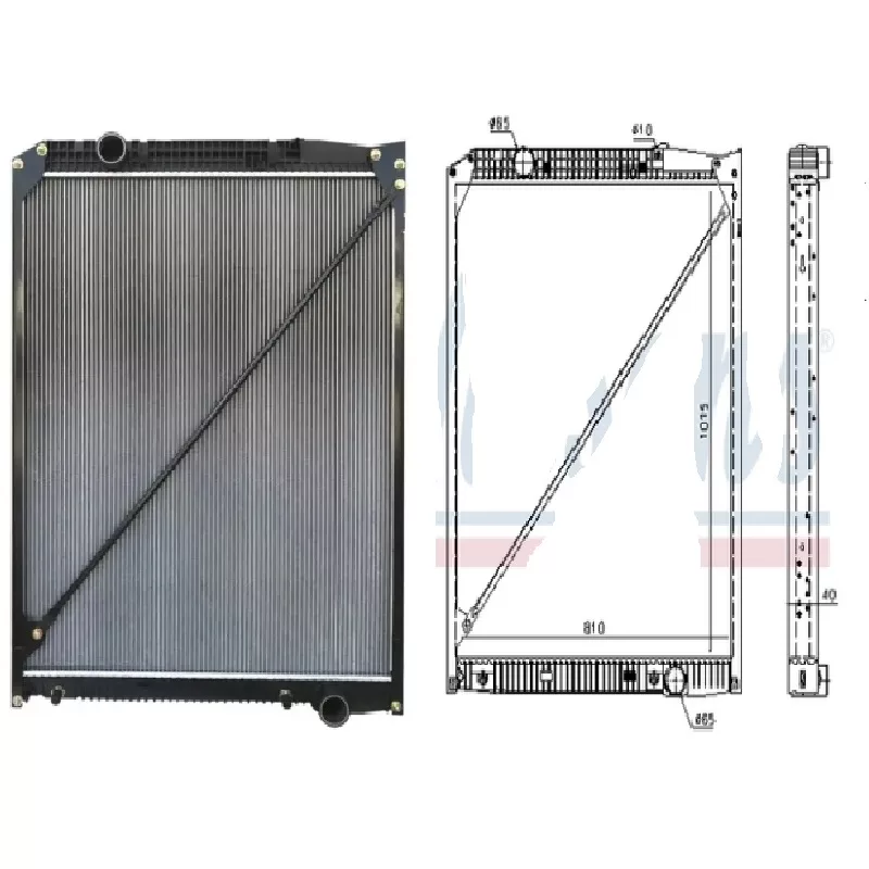 Radiador Agua Mb C/lateral